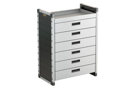 Drawer Unit Fits 750mm Wide - Van Guard Van Racking Units