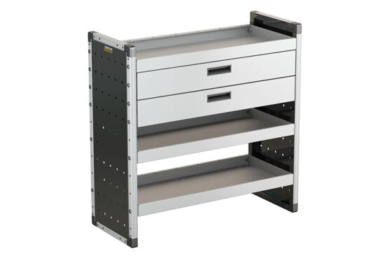 Drawer Unit Fits 1000mm Wide - Van Guard Van Racking Units