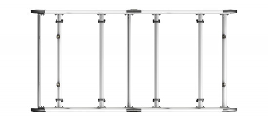 ULTIRack+ Roof Rack Volkswagen Transporter T6 2015-2025 - L1 H1- Tailgate