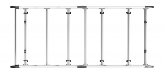 ULTIRack+ Roof Rack Volkswagen Transporter T5 2002-2015 - L2 H1- Tailgate