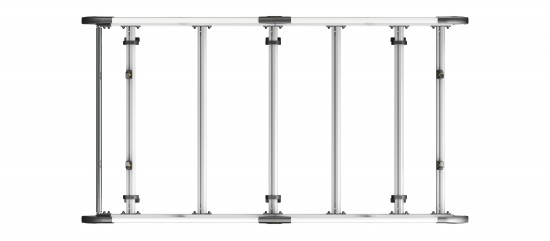 ULTIRack+ Roof Rack Mercedes Citan 2012-2021 - L3 H1- Twin Door