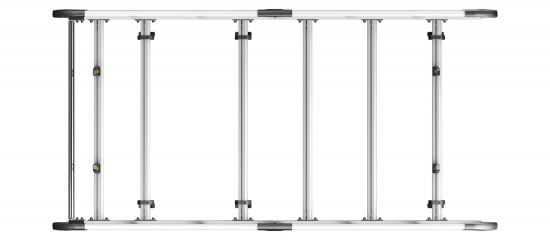ULTIRack+ Roof Rack Peugeot Partner (Long) 2018 on - L2 H1- Twin Door