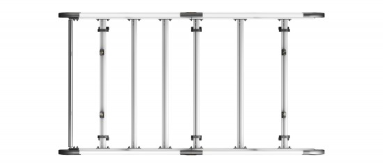 ULTIRack+ Roof Rack Vauxhall Combo 2012-2018 - L2 H1- Twin Door