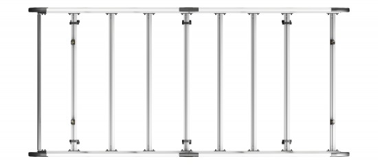 ULTIRack+ Roof Rack Ford Transit Custom 2013-2023 - L2 H1- Twin Door