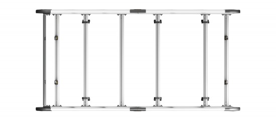 ULTIRack+ Roof Rack Ford Transit Custom 2013-2023 - L2 H2- Twin Door