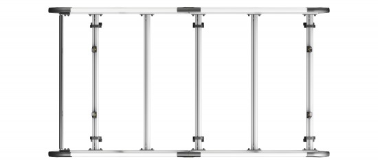 ULTIRack+ Roof Rack Ford Transit Connect 2014-2024 - L2 H1- Twin Door