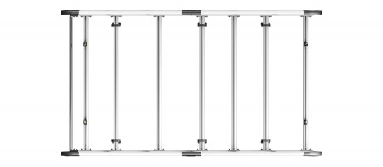 ULTIRack+ Roof Rack Ford Transit 2014 on - L2 H3- Twin Door