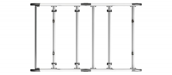 ULTIRack+ Roof Rack Citroen Dispatch XS 2016 on - L1 H1- Twin Door