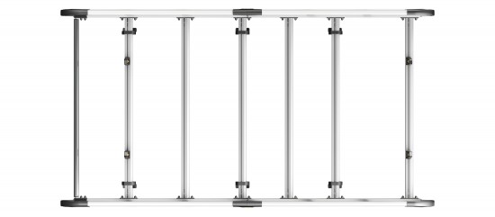 ULTIRack+ Roof Rack Fiat Scudo 2022 on - L1H1 - Twin Door