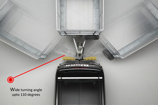 Yellow Rhino TowStep With Reversing Sensors - Toyota Proace 2016 -