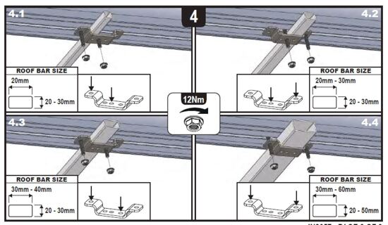 3 Metre Van Guard Maxi Pipe Carrier with rear opening - VG200-3S