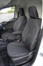 Ford Transit Courier 2014 on Single & Single Folding Passenger - Black
