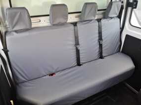 Mercedes Sprinter 2018 on Rear Quad (Seatbelts Together) - Grey
