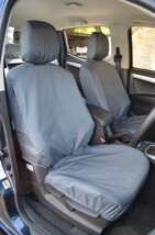 Isuzu D-Max 2021 on Single & Single - Separate Headrests - Grey