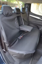 Isuzu D-Max 2021 on Rear Double Cab with Central Armrest - Black