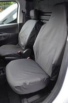 Citroen Berlingo Van 2018 on Single & Single - Integral Passenger Headrest - Black