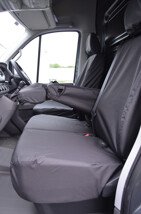 Volkswagen e-Crafter 2022 on Electric - Single & Double - Folding Middle Seat - Black