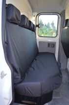 Vauxhall Movano 2010-2022 Rear 4 Seater - Separate Headrests - Black
