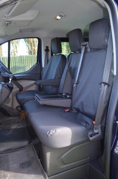 Easy Fit Tailored Van Seat Covers Maxus e-Deliver 9 2021 on - Electric - Single & Double - Black