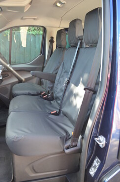 Easy Fit Tailored Van Seat Covers Maxus e-Deliver 9 2021 on - Electric - Single & Double - Black