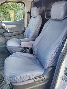 Easy Fit Tailored Van Seat Covers Maxus e-Deliver 3 2020 on - Electric - Single & Single - Grey