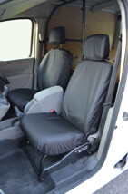 Renault Kangoo ZE Van 2011-2021 Electric - Single & Single - Folding Passenger Seat - Black