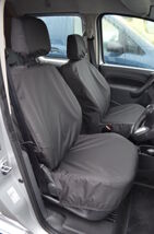 Renault Kangoo ZE Van 2011-2021 Electric - Single & Single - Non-Folding Passenger Seat - Black