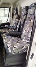 Vauxhall Movano Van 2022 on Single & Double - Grey Camo
