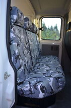 Volkswagen e-Crafter 2022 on Electric - Rear Quad - Grey Camo